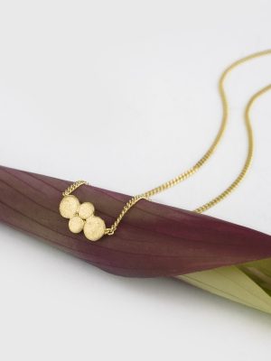 4 little balls necklace