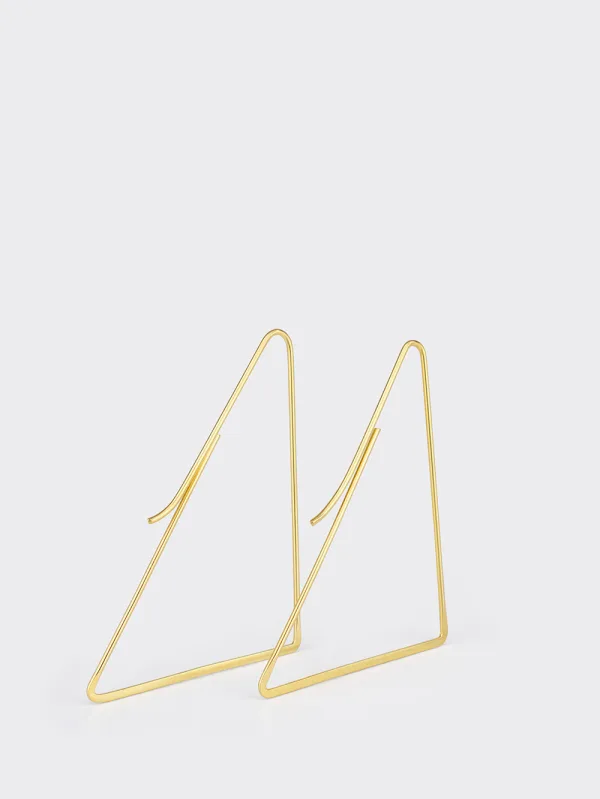 Arracades triangle llarg de fil - Imatge 3