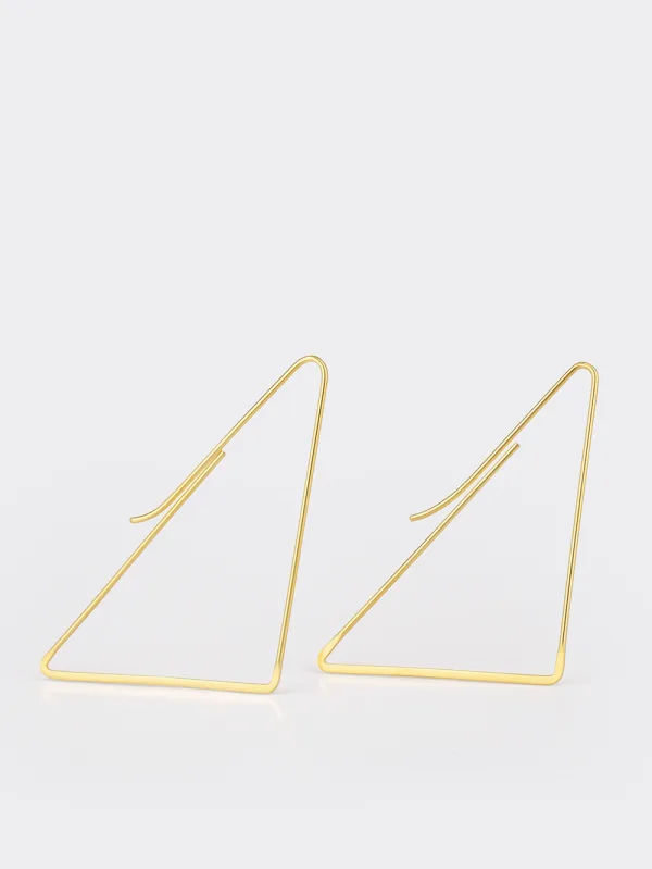 Arracades triangle llarg de fil - Imatge 4