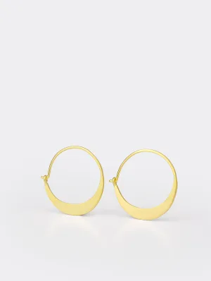 Pendientes luna pequeña