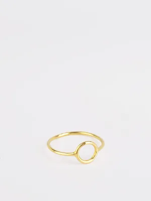 Anillo círculo vacío