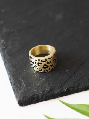 Anillo leopardo