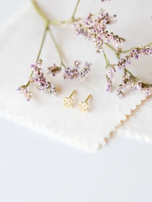 Pendientes flor de Barcelona mini