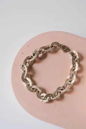 Pulsera martelé grueso
