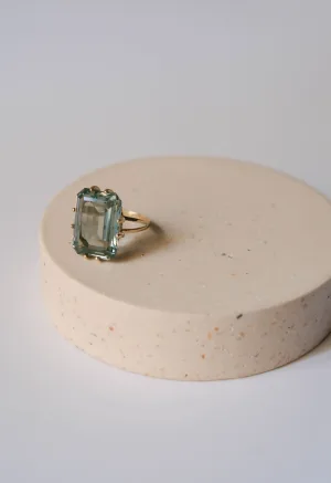 Anillo o 9k erinita rectangular